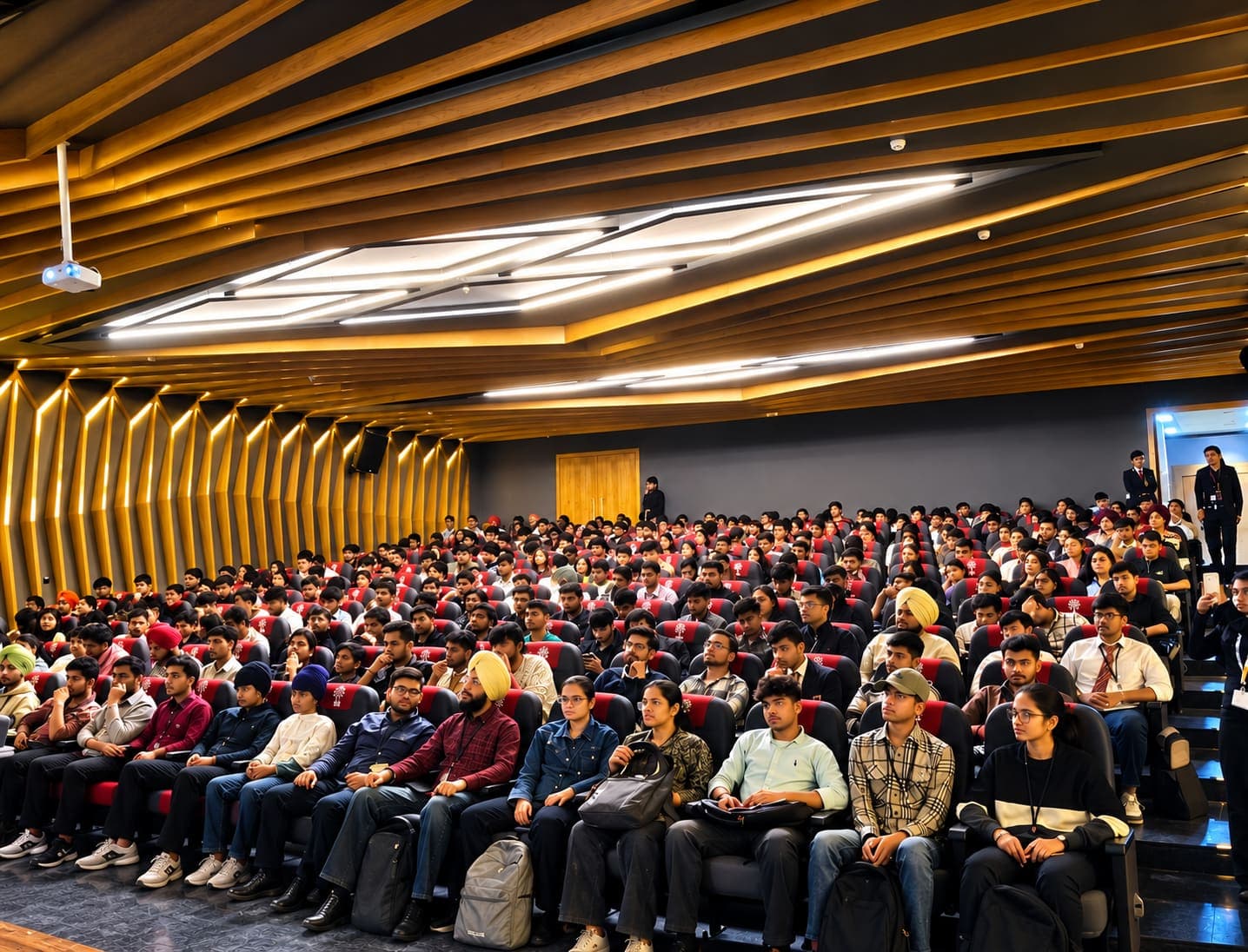 A packed house for an AI session