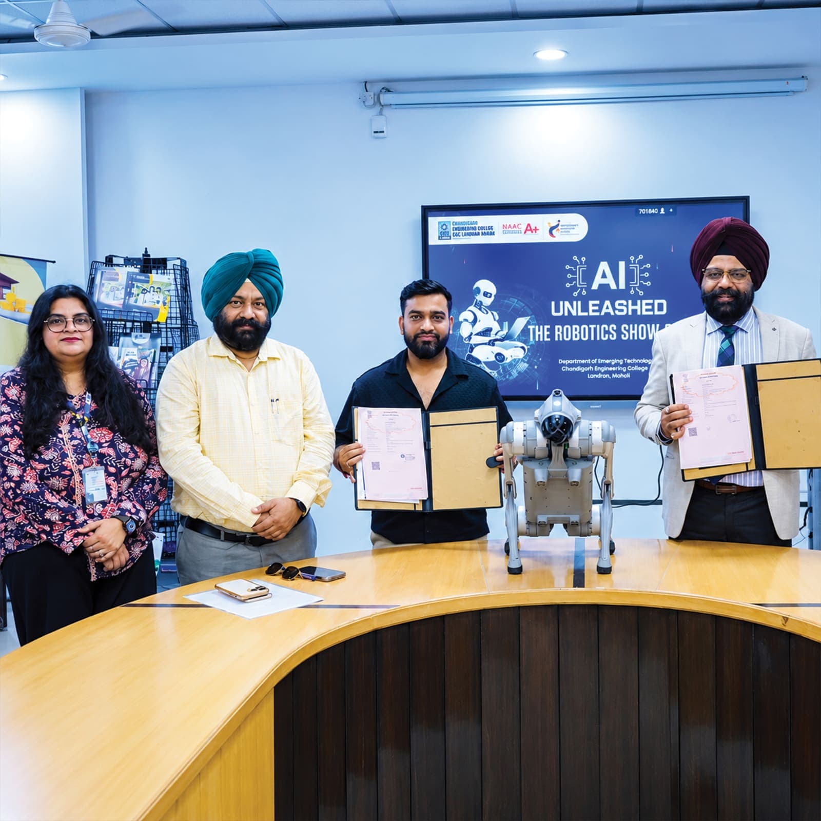 MoU signing at CGC Landran: AI Unleashed