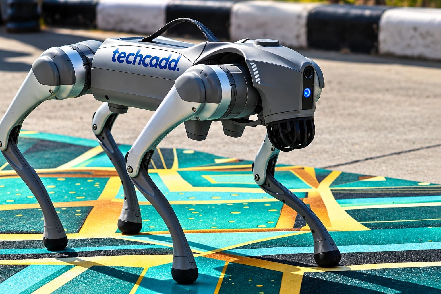 Meet our AI robo dog