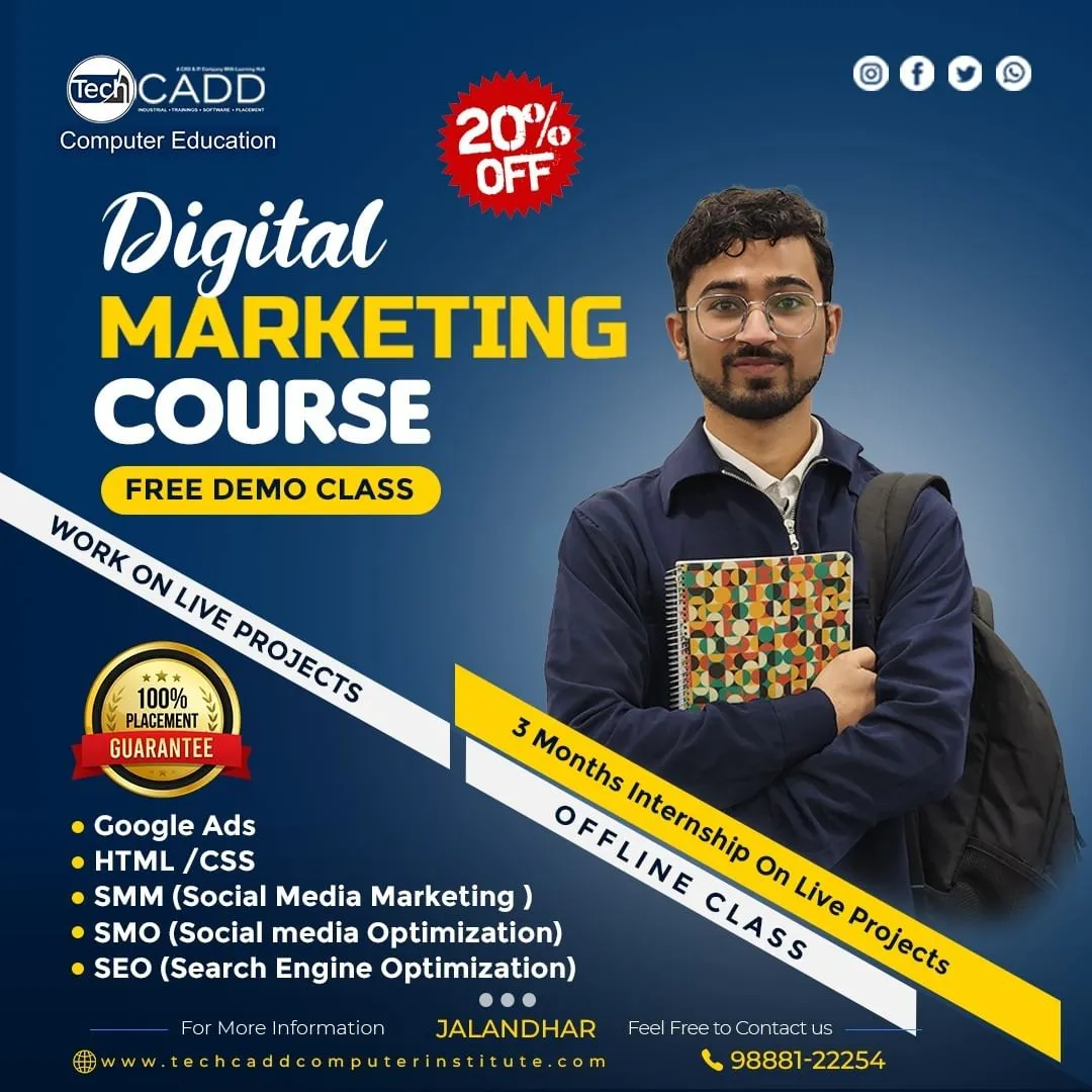 Best Digital Marketing Training and Course Jalandhar, Punjab