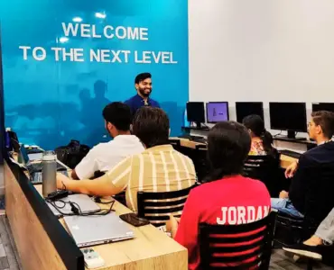 New Year  Function with Students at Techcadd