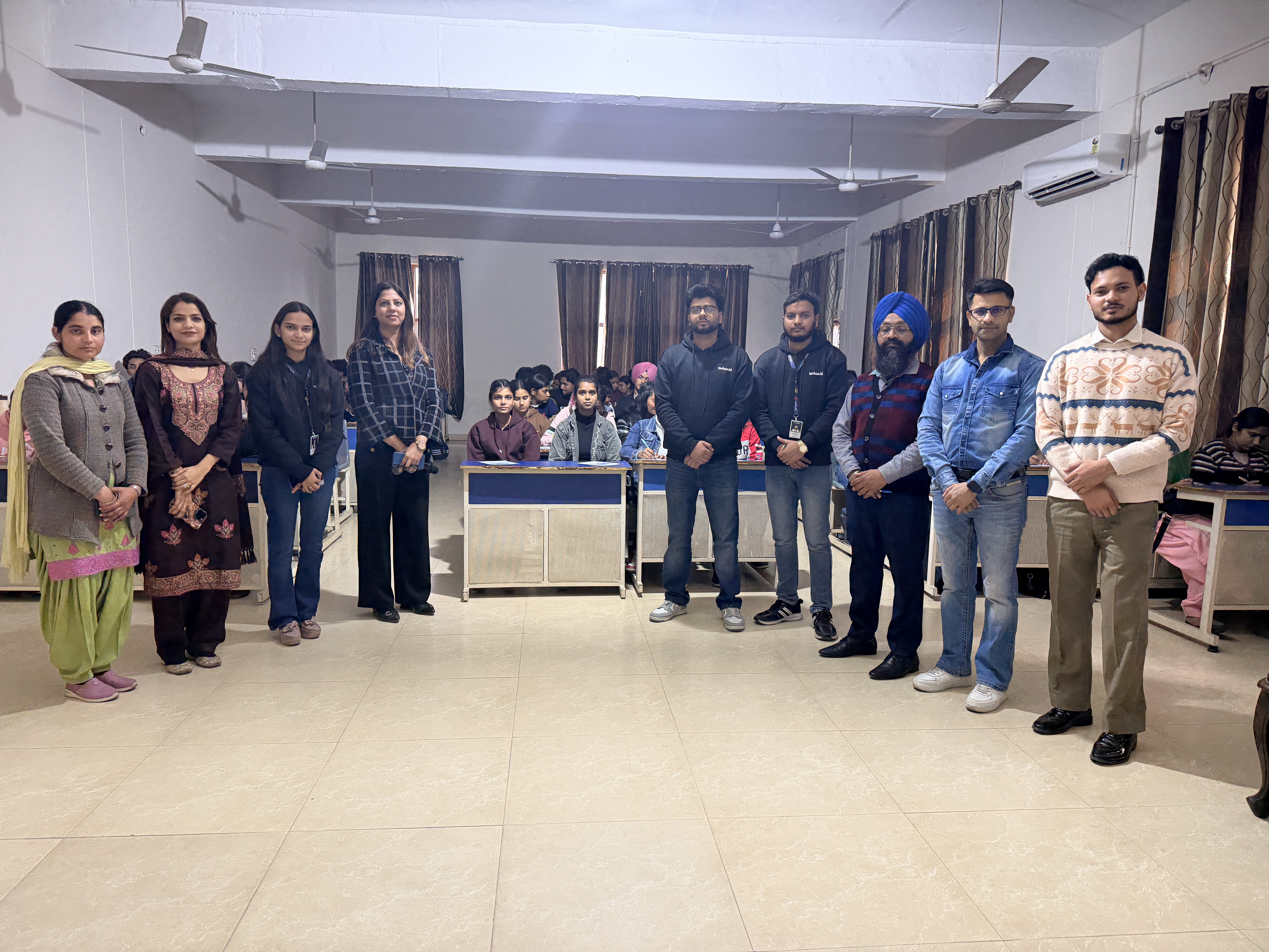 Mega IT Career Seminar at RIET Campus – techcadd  Jalandhar