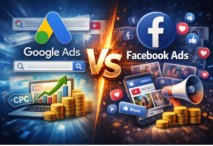 Google Ads vs Facebook Ads: Which One Gives Better ROI?