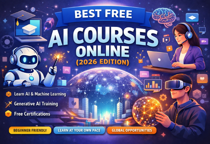 Best Free AI Courses Online (2026 Edition)