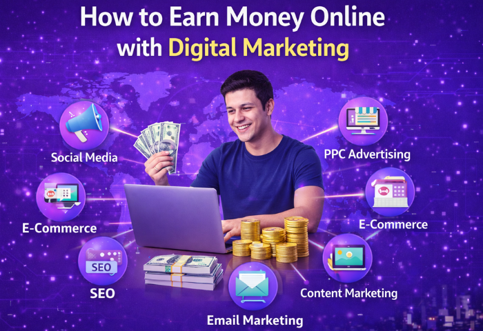 How to Earn Money Online with Digital Marketing