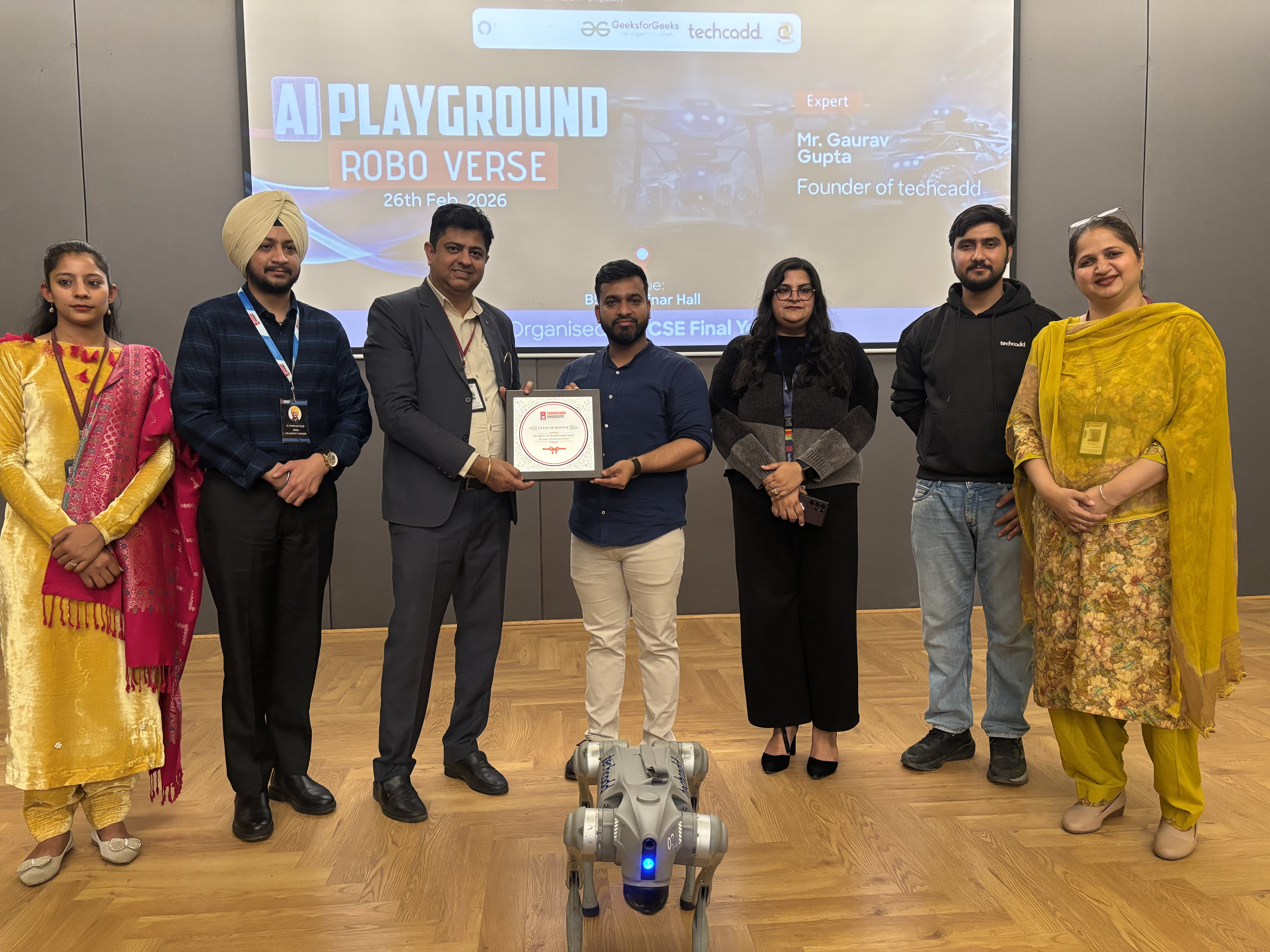 Mega IT Skill Development & Career Guidance Seminar at Chandigarh University – techcadd  Jalandhar