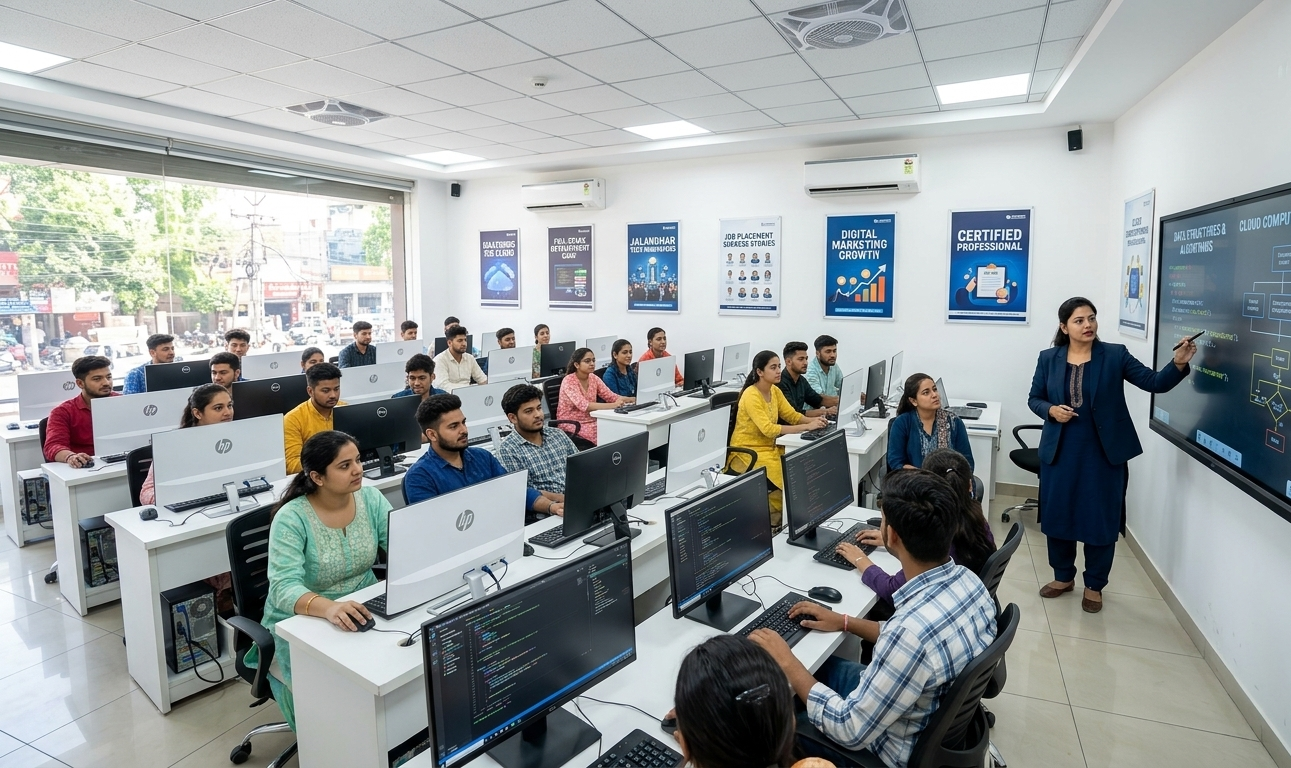 Best professional training institute in Jalandhar