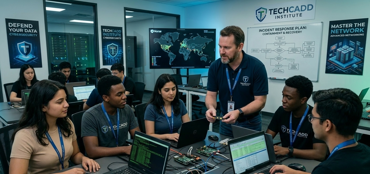 Techcadd student training experience