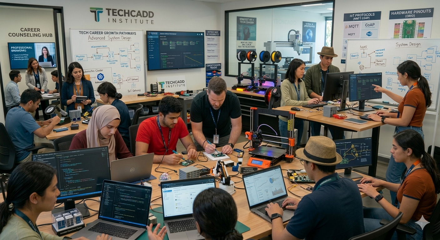 Techcadd student live project training