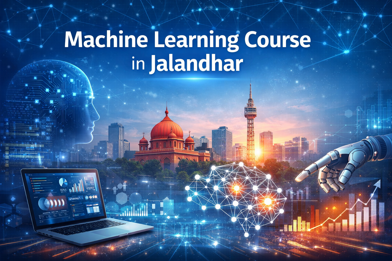 Machine Learning Course in Jalandhar – Why techcadd is the Best Choice for Future Data & AI Professionals