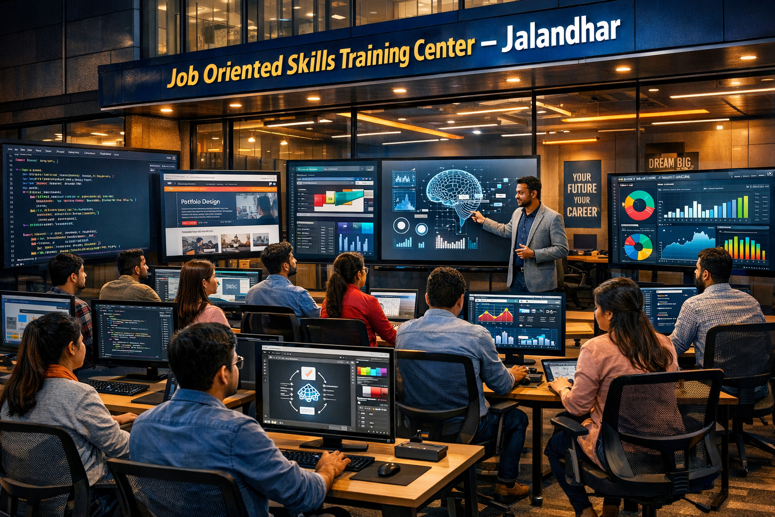 job oriented skills training center Jalandhar