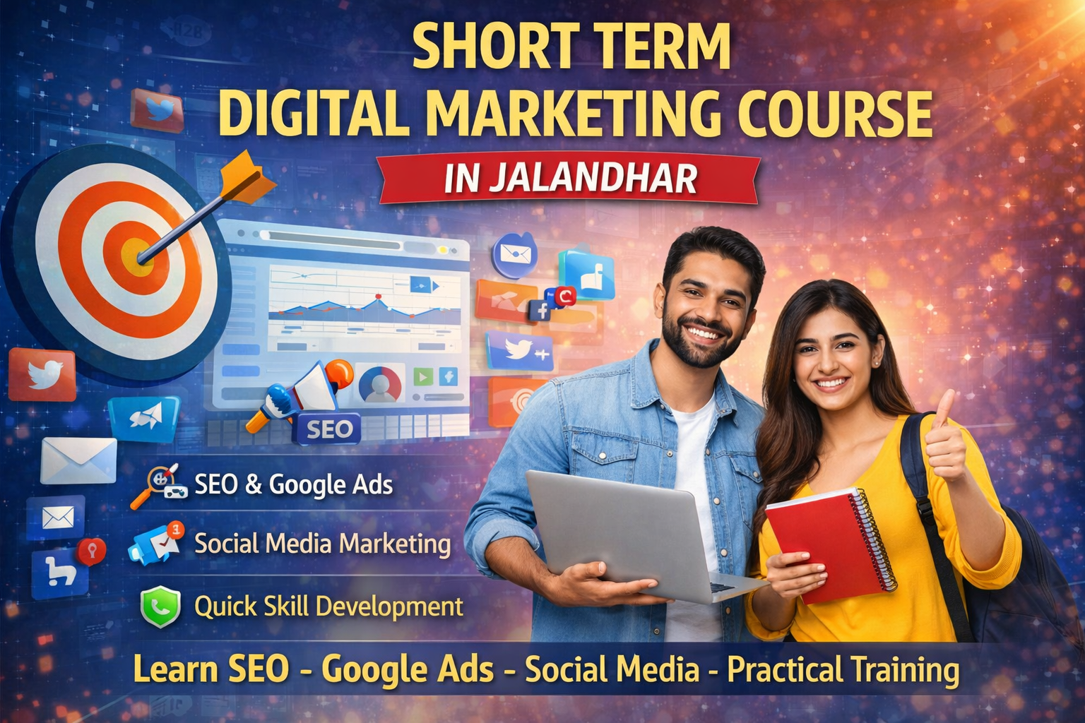 short term digital marketing course Jalandhar