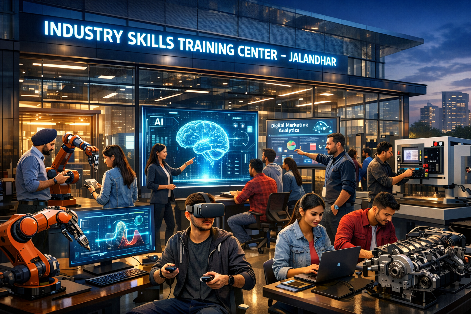 industry skills training center Jalandhar