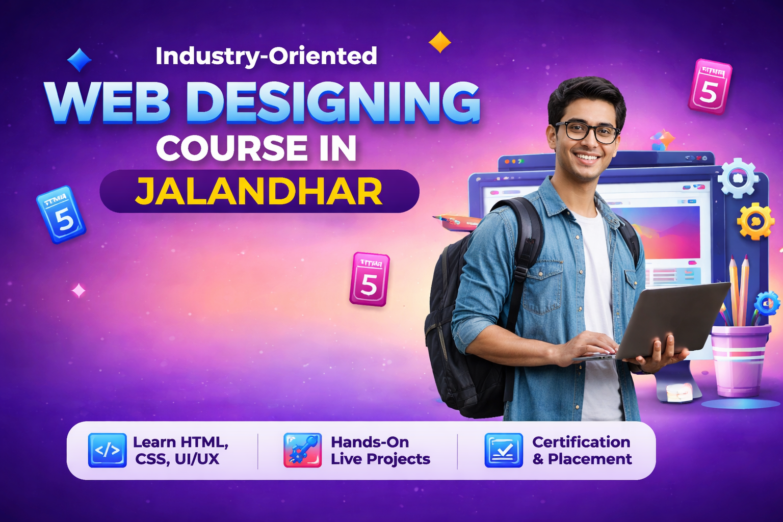 Industry-Oriented Web Designing Course in Jalandhar