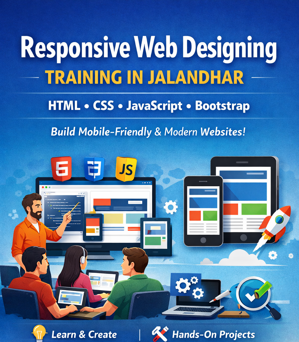 Responsive Web Designing Training in Jalandhar