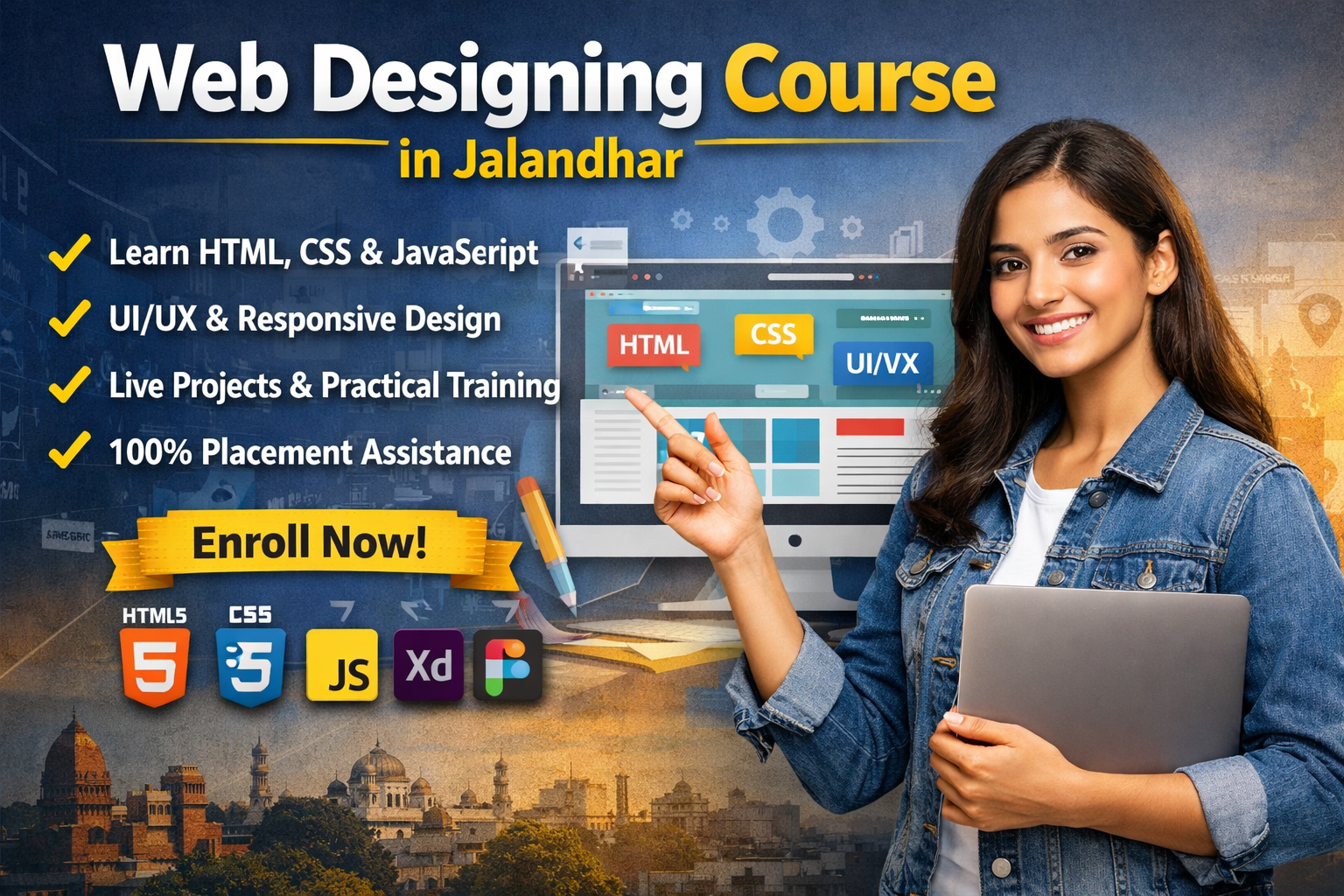 Web Designing Course Near Me in Jalandhar