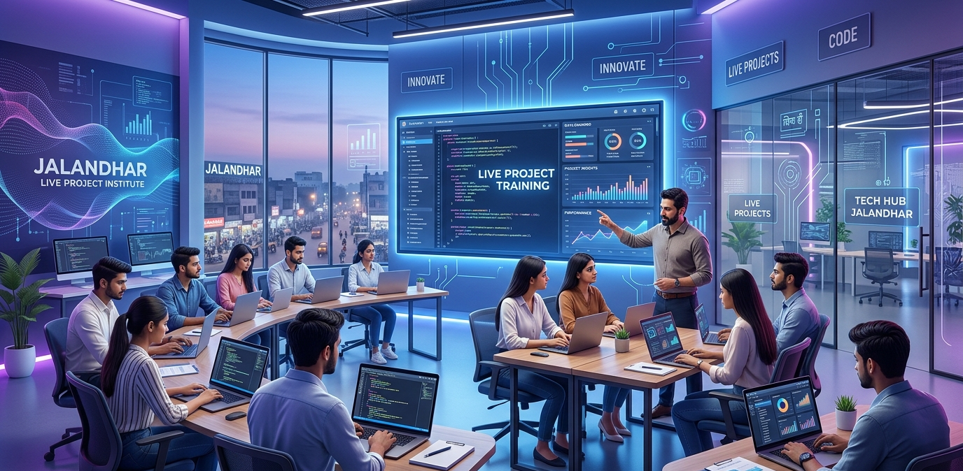 Best Live Project Training Institute in Jalandhar