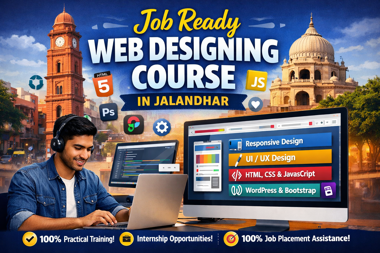 Job Ready Web Designing Course in Jalandhar