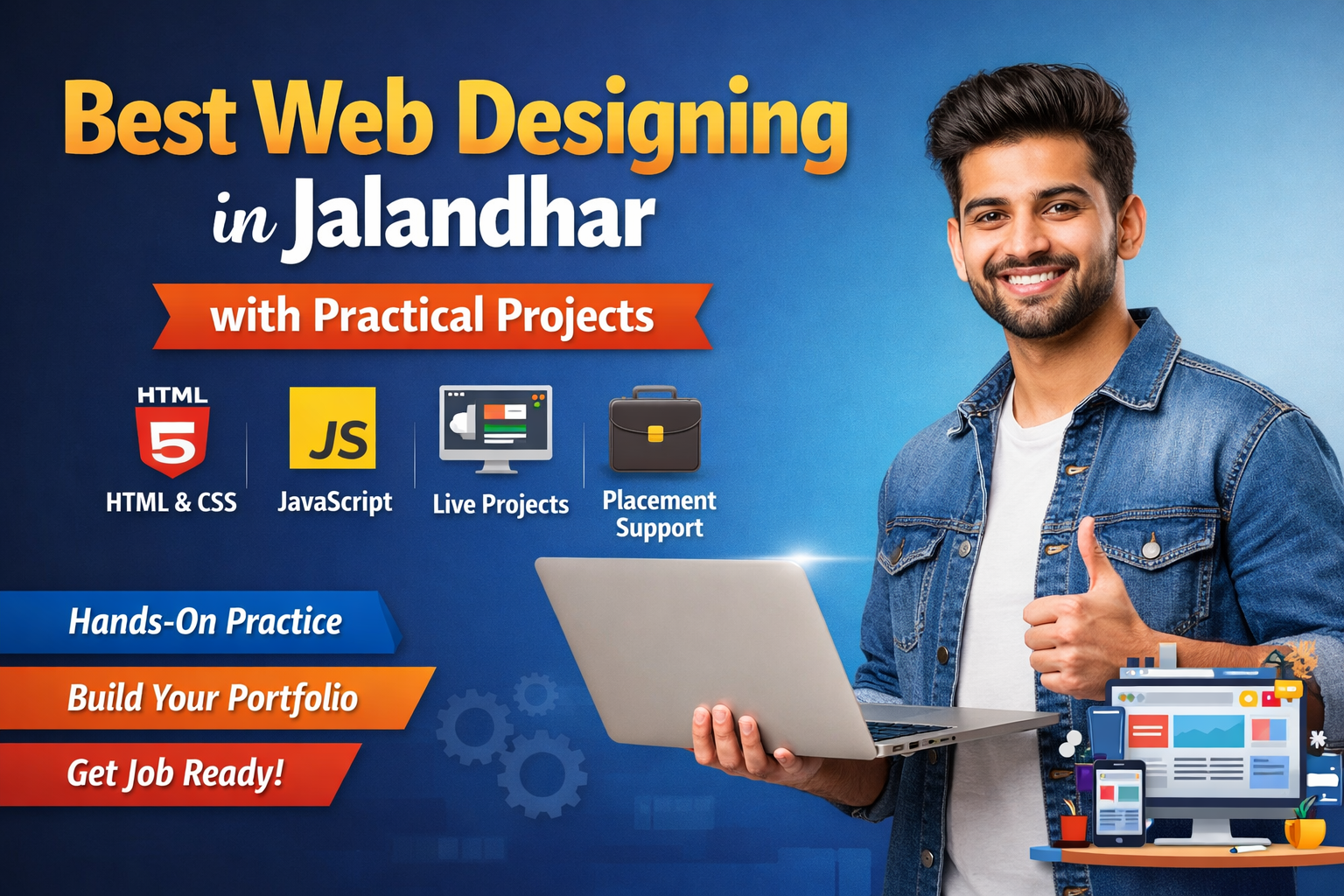 Best Web Designing Training in Jalandhar with Practical Projects
