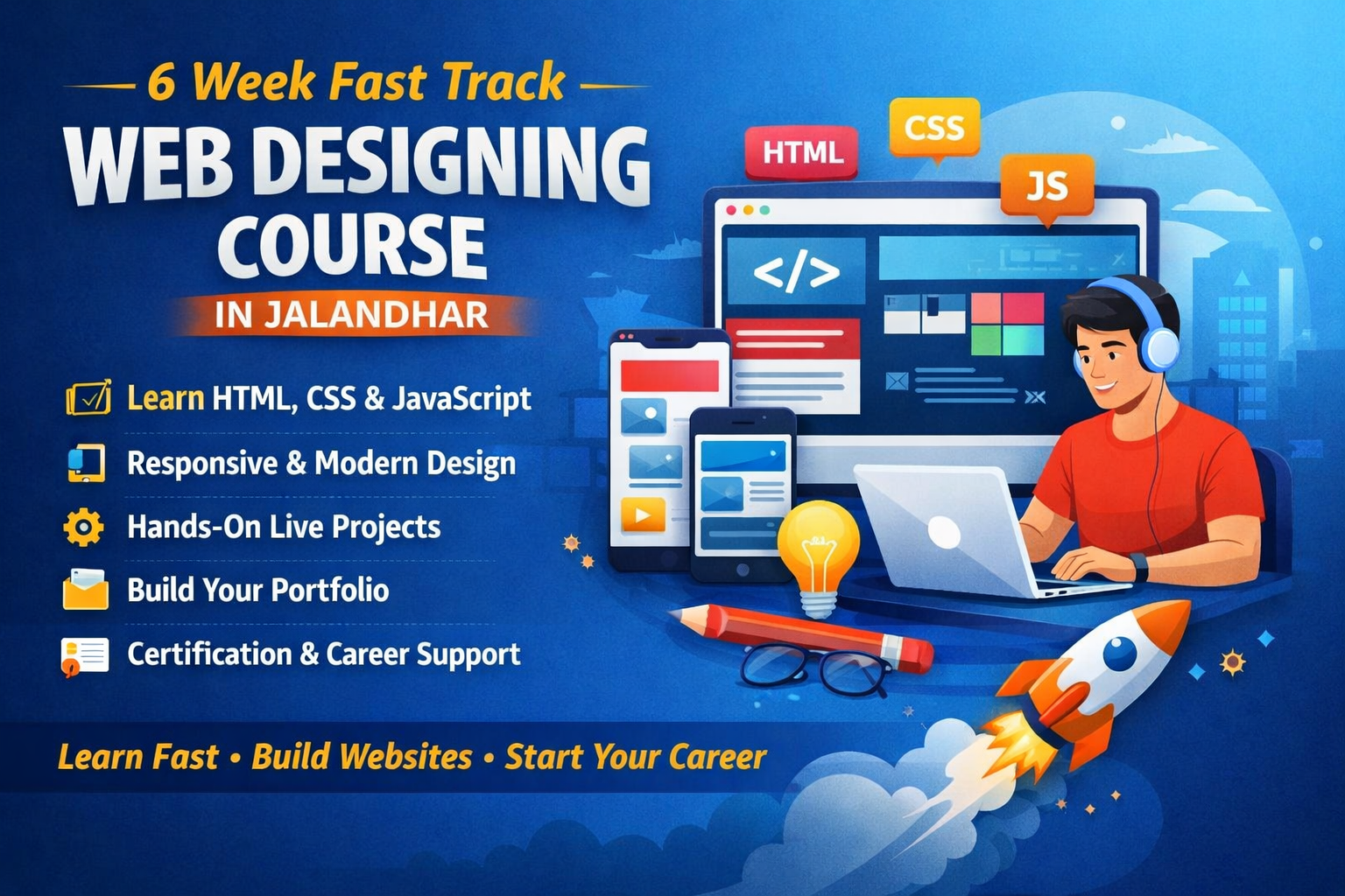Skill-Based Website Designing Course in Jalandhar