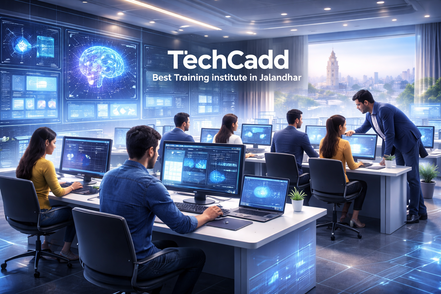 Techcadd Best Training Institute in Jalandhar