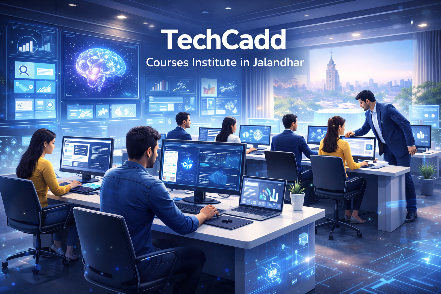 Techcadd Courses Institute in Jalandhar
