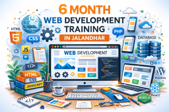 6 month web development training in Jalandhar