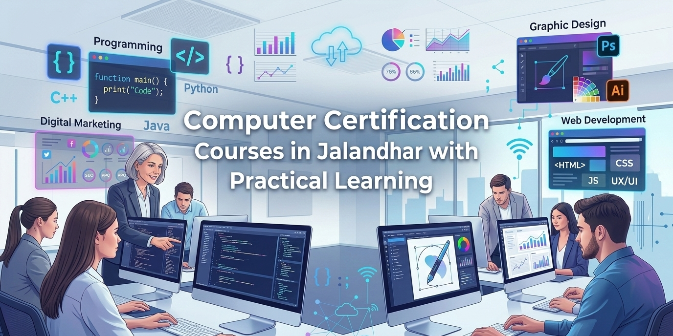Computer Certification Courses in Jalandhar with Practical Learning
