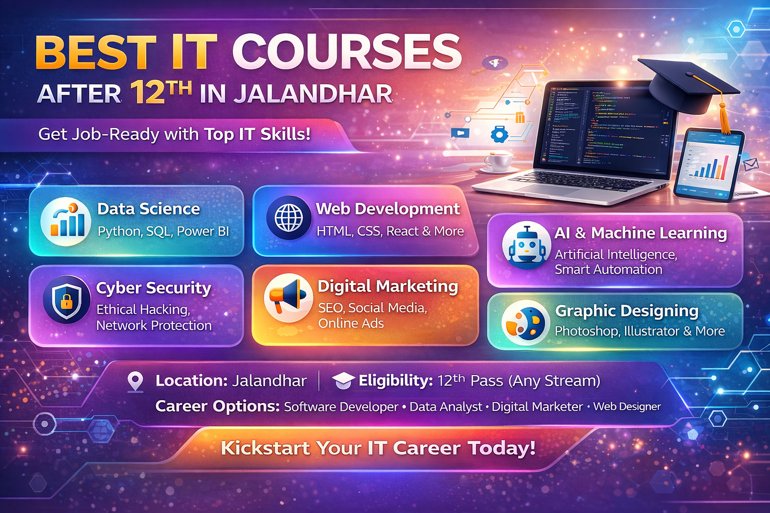 Best IT Courses After 12th in Jalandhar