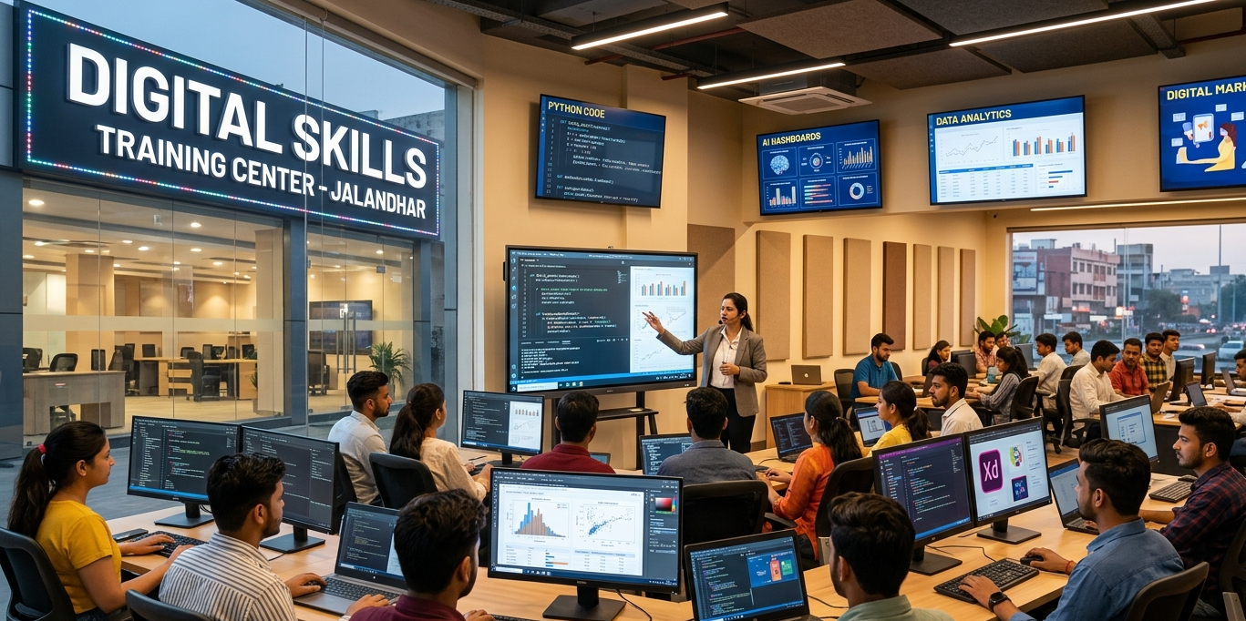 digital skills training center Jalandhar
