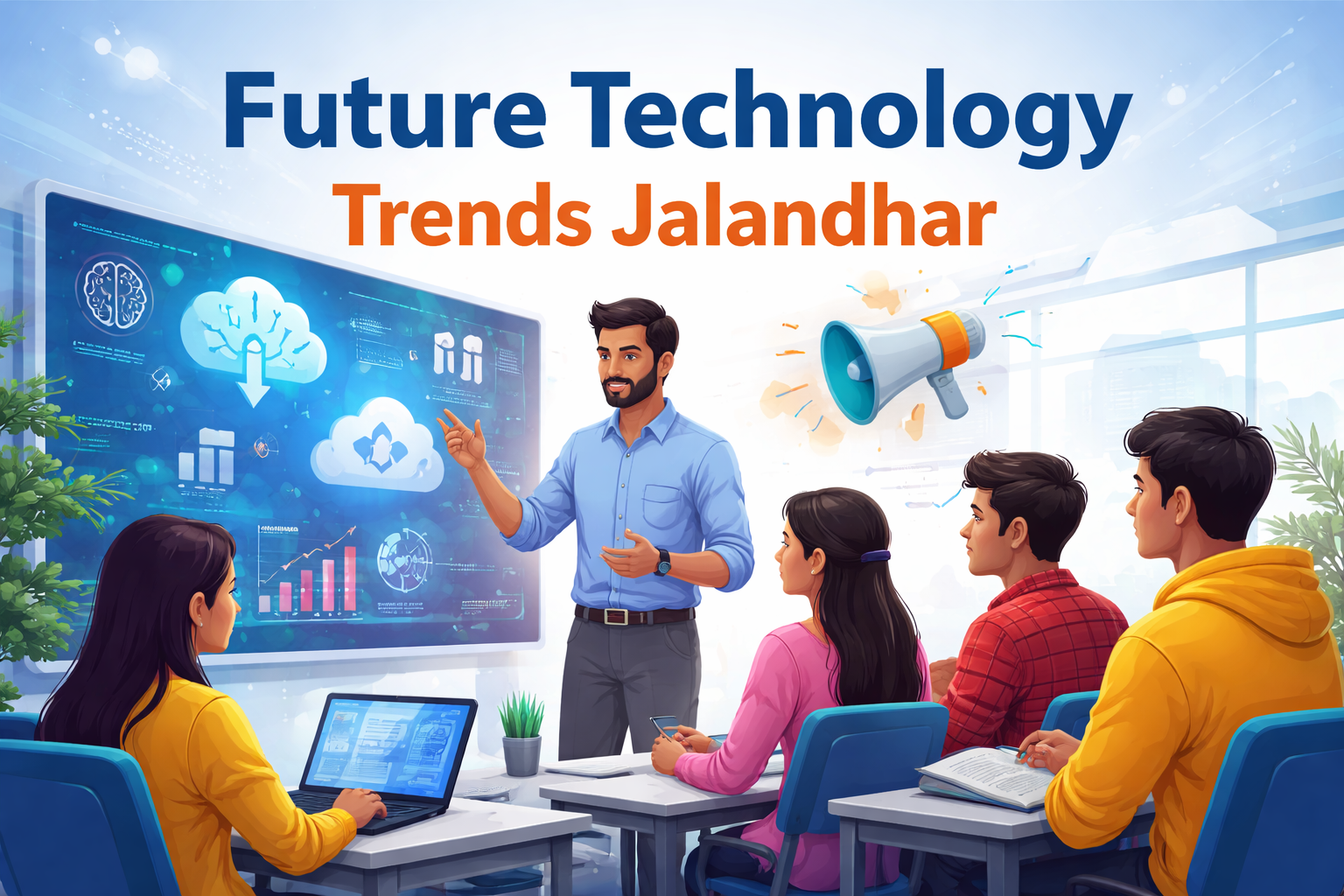 Future Technology Trends Jalandhar: Top Skills Students Must Learn in 2026 | Techcadd
