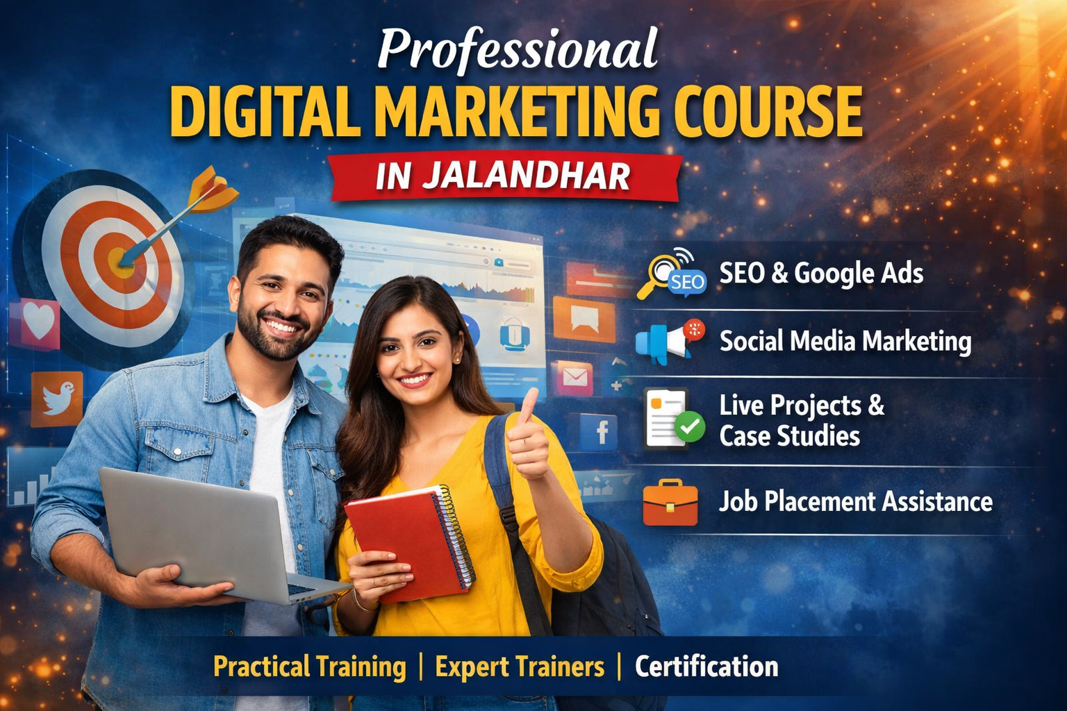 professional digital marketing course Jalandhar
