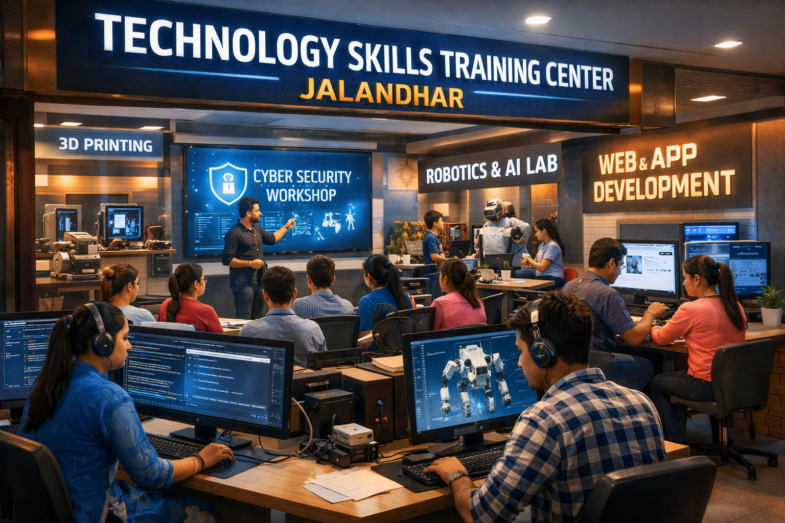 technology skills training center Jalandhar