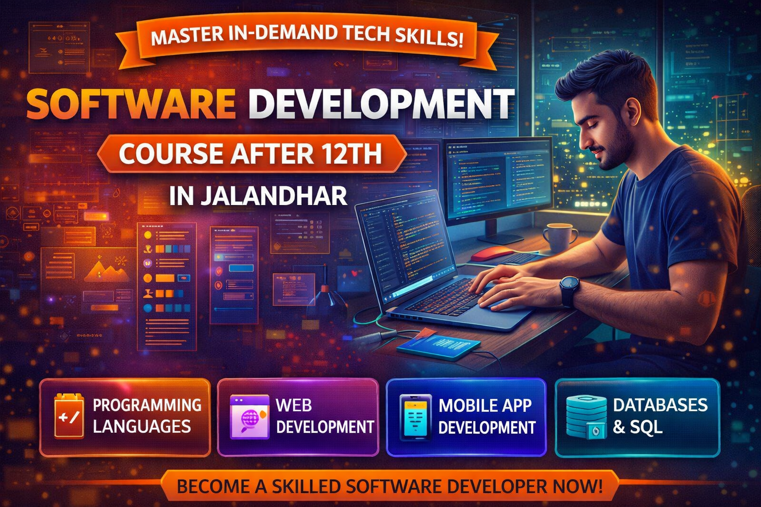 Software Development Course After 12th in Jalandhar