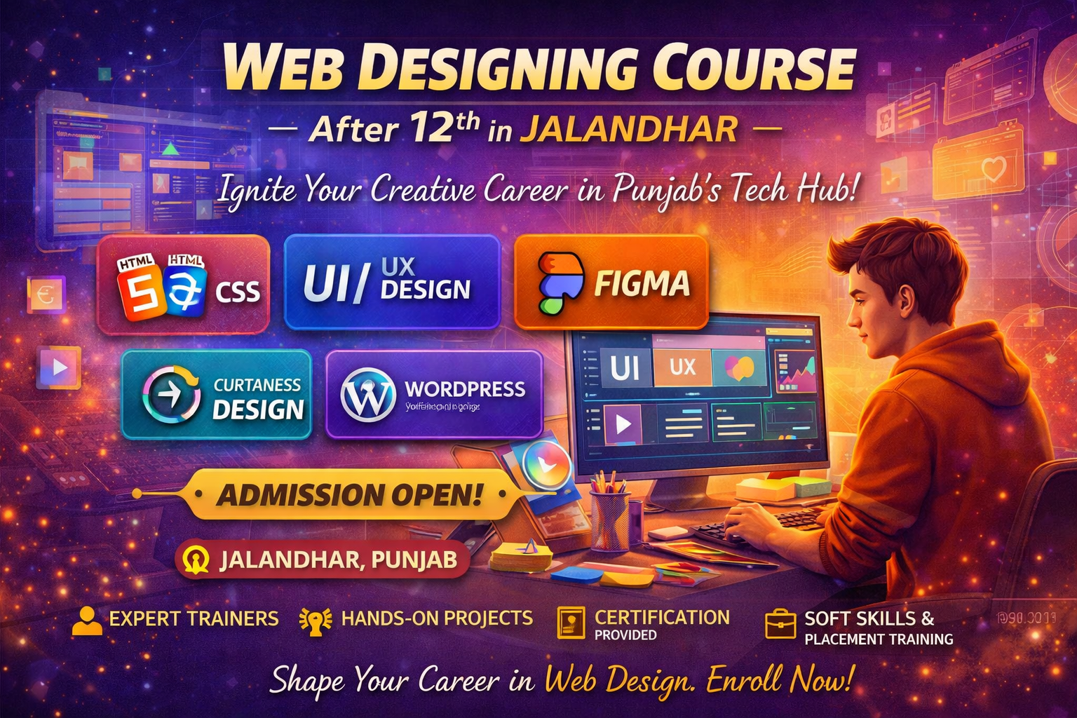 Web Designing Course After 12th in Jalandhar