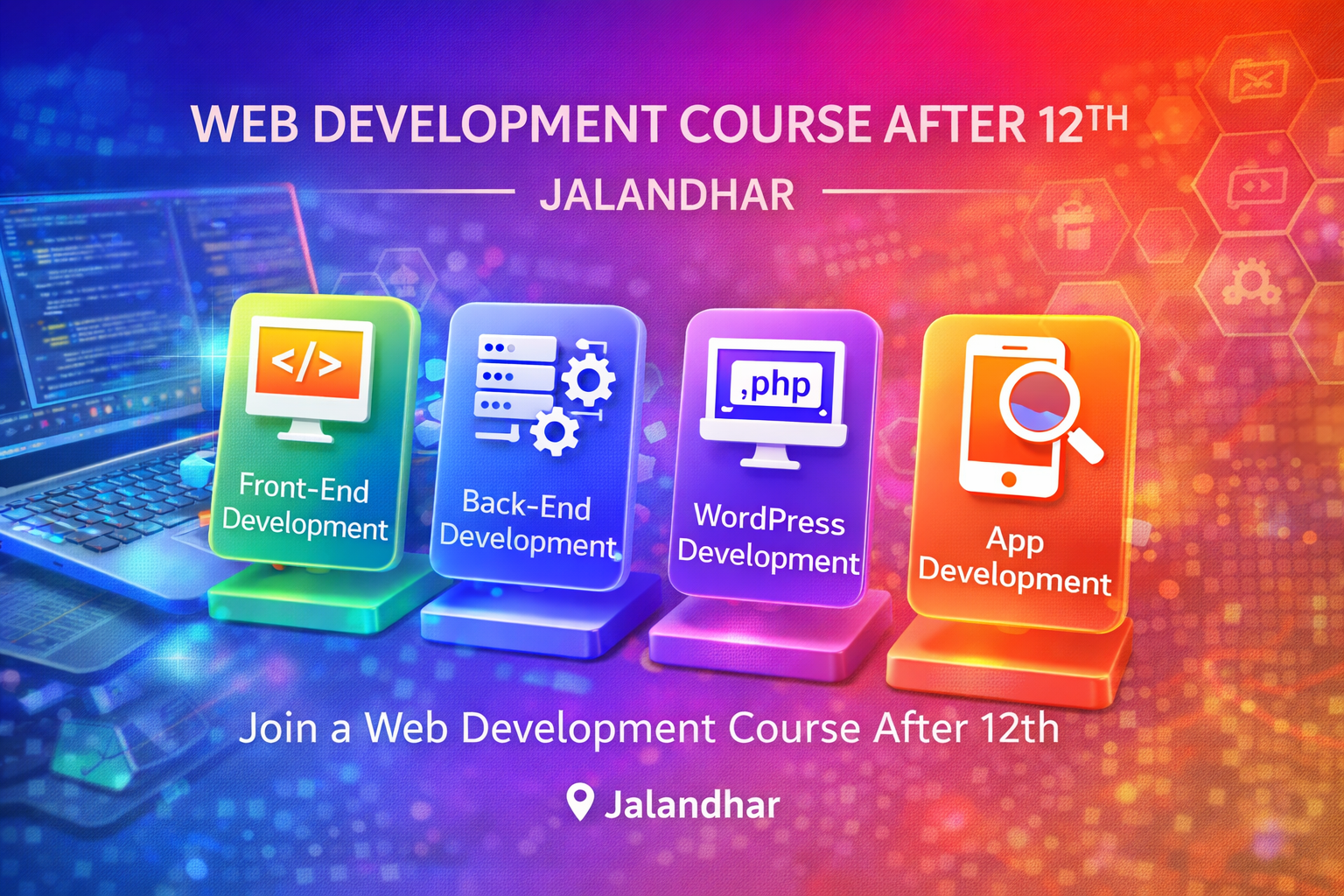 Web Development Course After 12th in Jalandhar