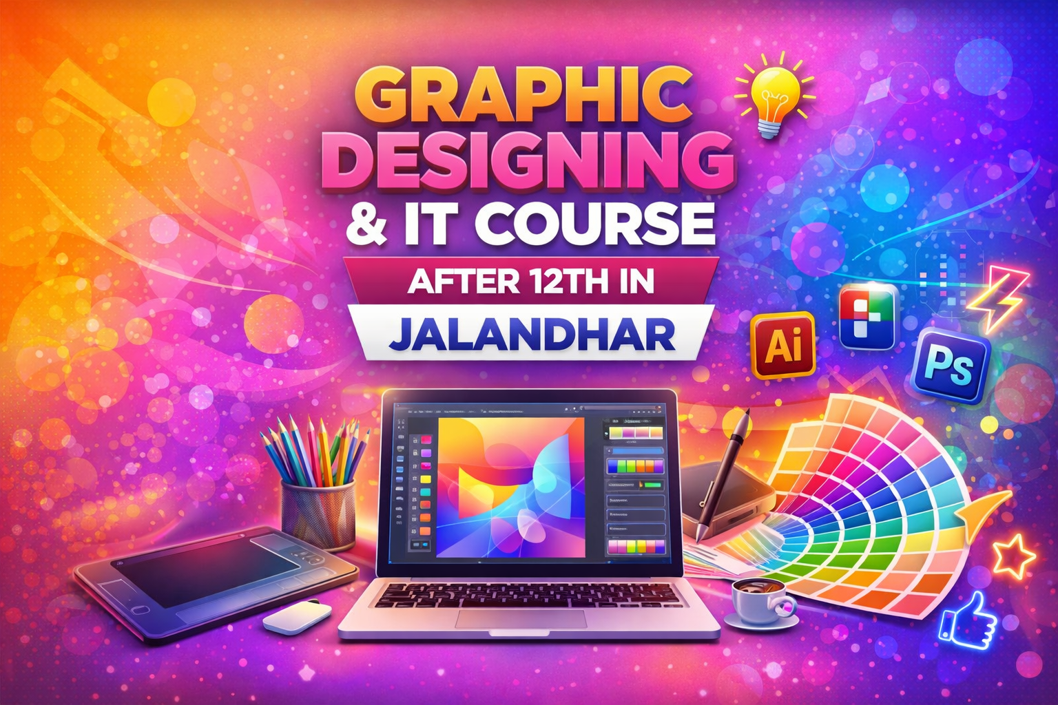 Graphic Designing IT Course After 12th in Jalandhar