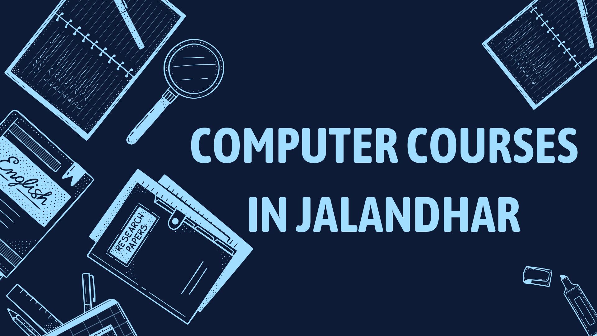 Master Digital Skills at Techcadd: Best Computer Institute in Jalandhar