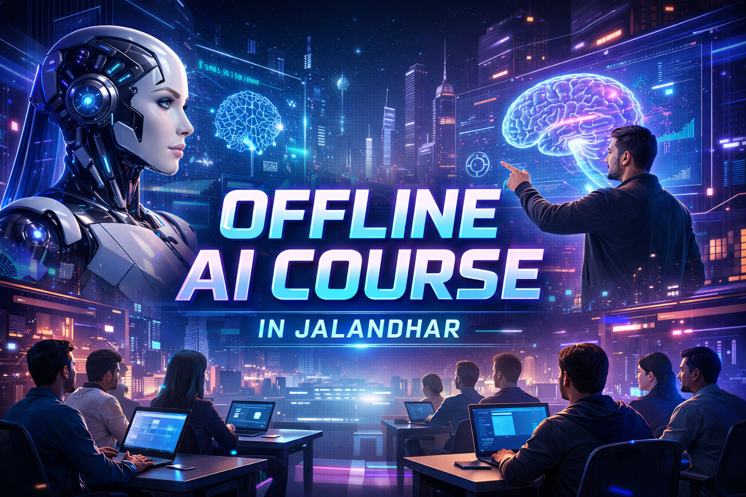 Offline AI Course in Jalandhar | Master Artificial Intelligence at TechCadd