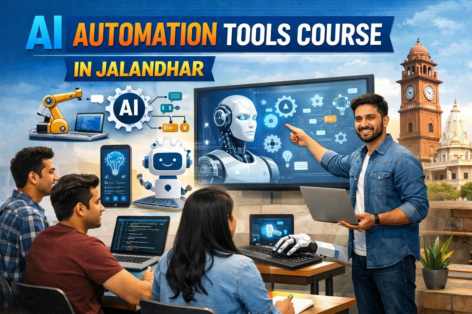 Ai Automation Tools Course in Jalandhar