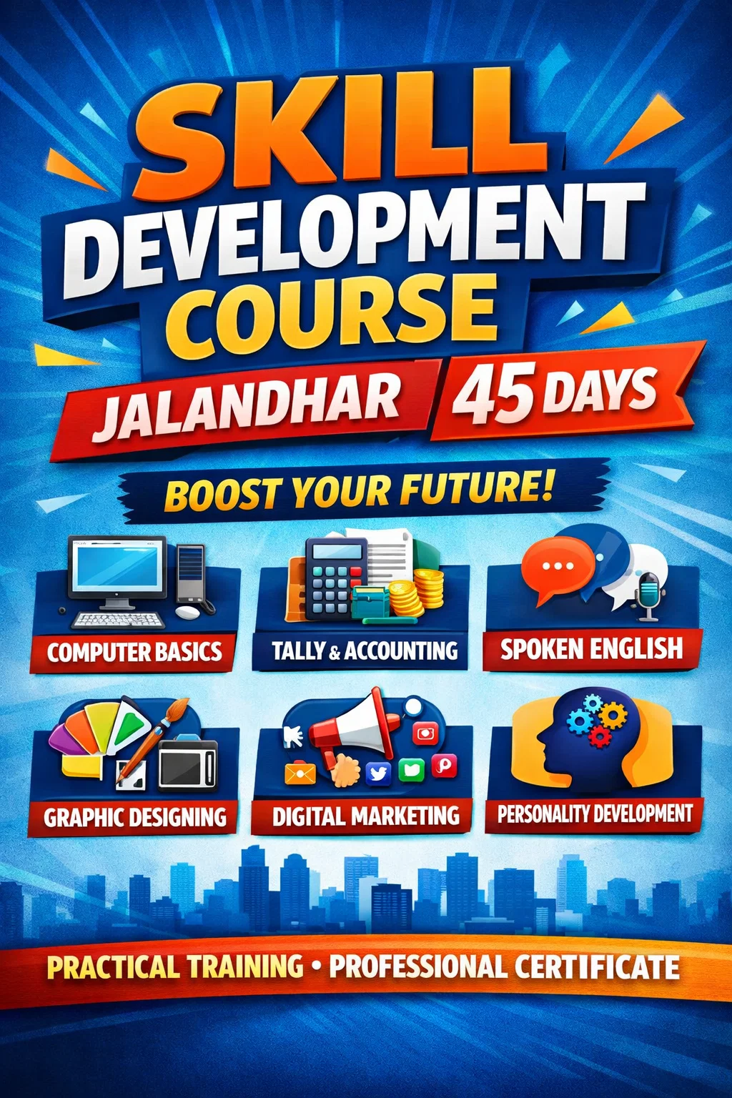 Skill development course Jalandhar 45 days