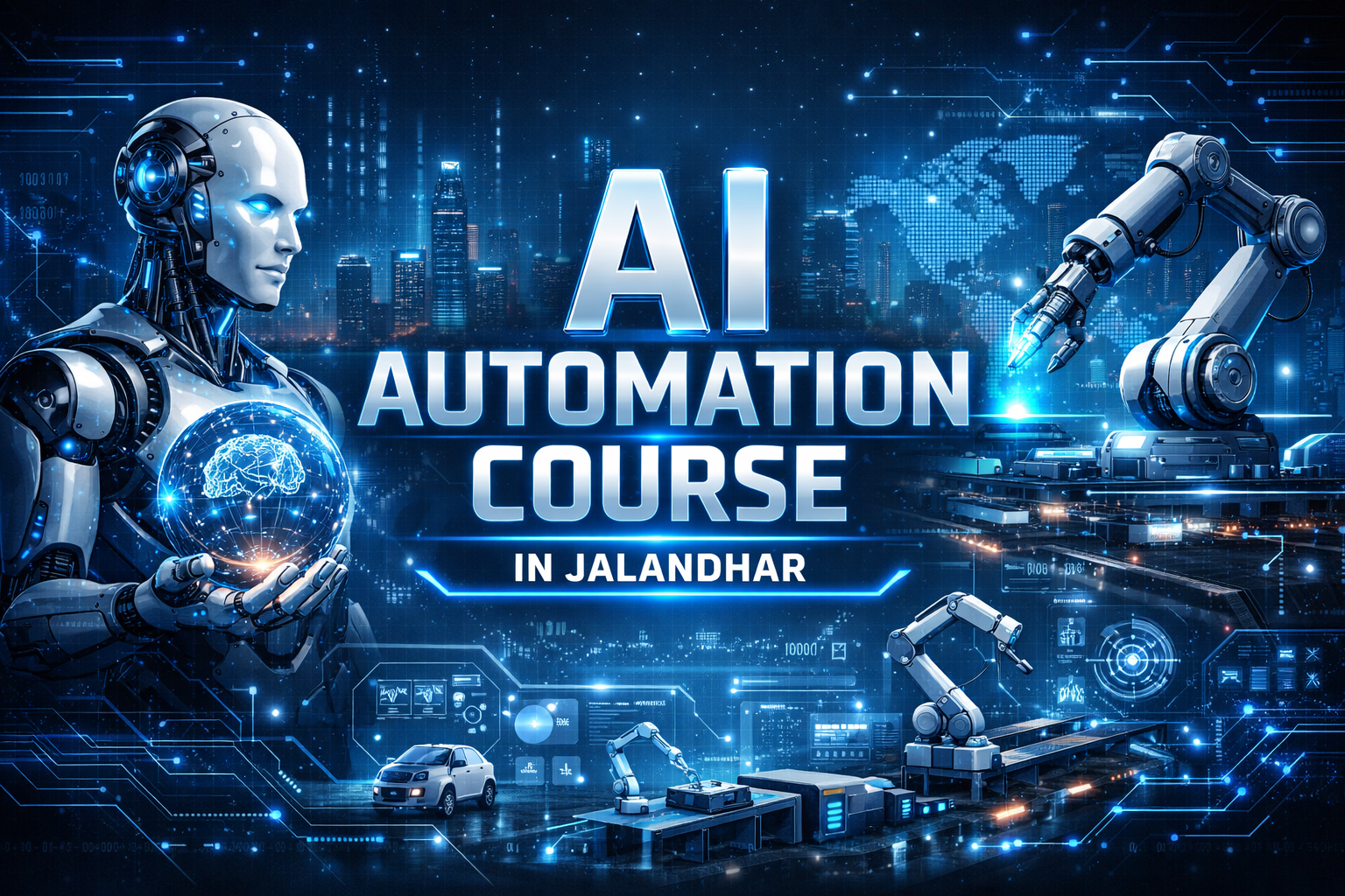 AI Automation Course in Jalandhar | Future-Ready Skills at TechCadd