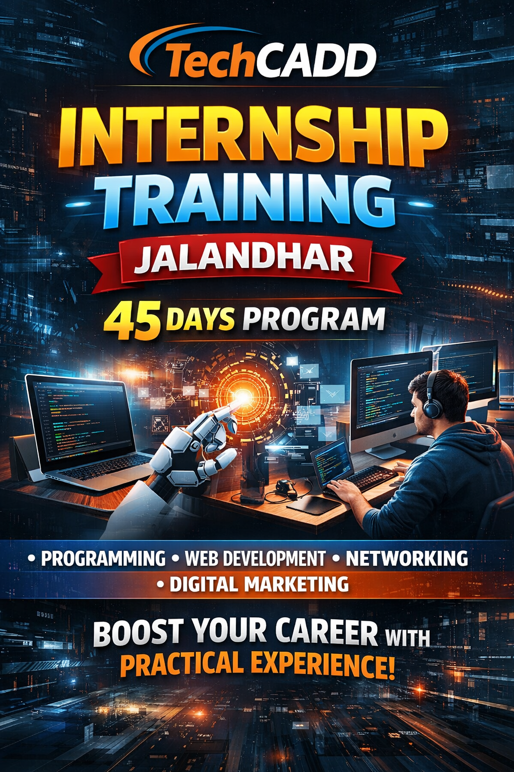Internship training Jalandhar 45 days program