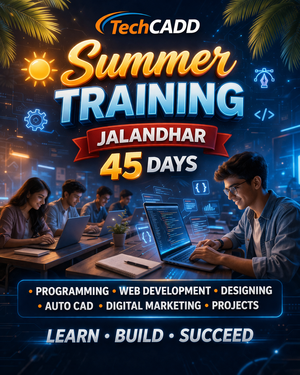 Summer training Jalandhar 45 days