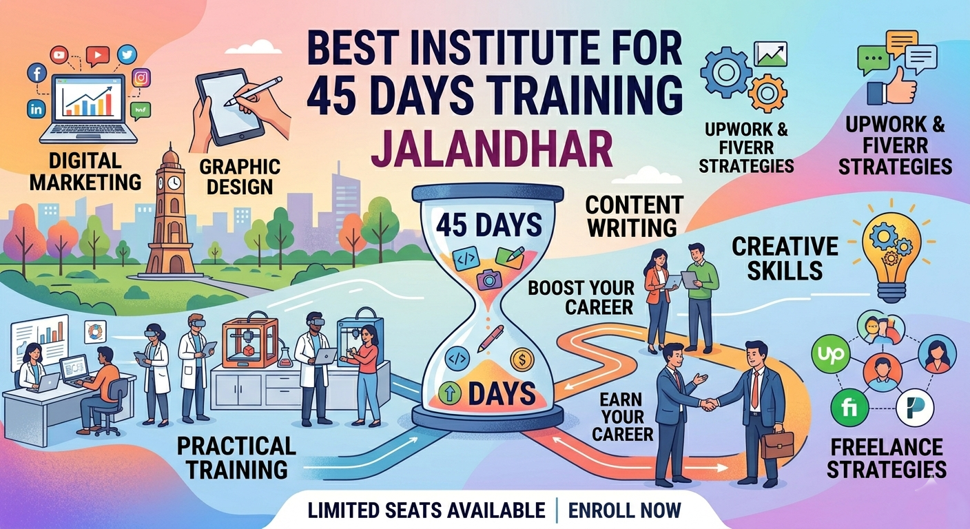Best institute for 45 days training Jalandhar