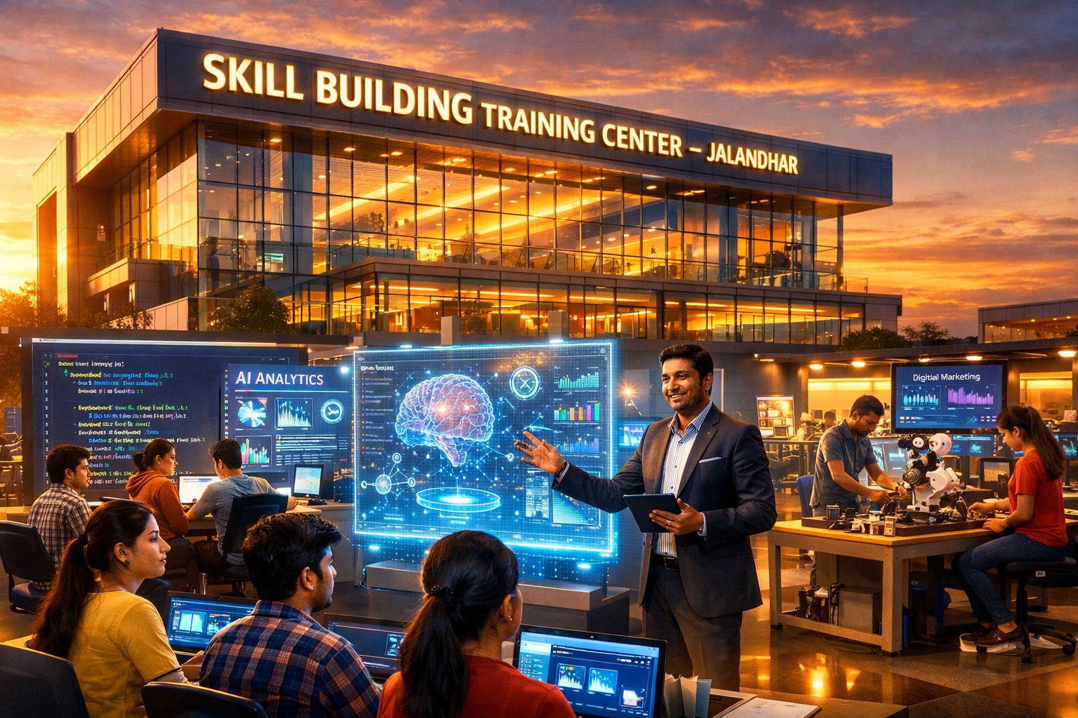 skill building training center Jalandhar