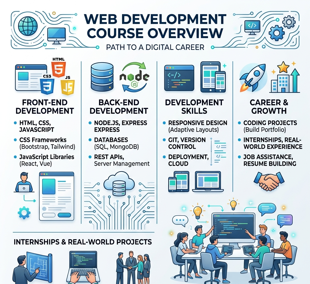 Best web development internship institute Jalandhar