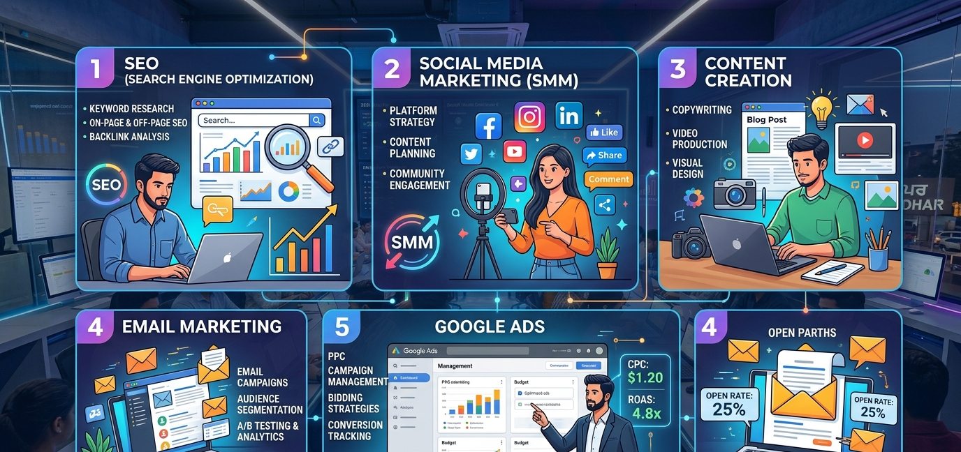 Best digital marketing internship institute Jalandhar