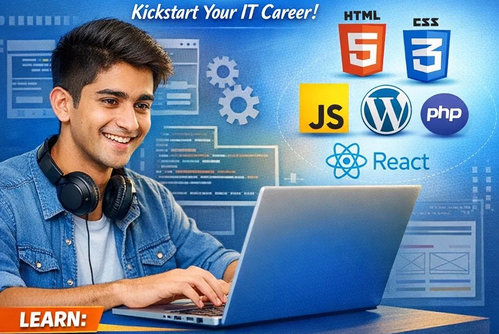 web development training Jalandhar after 12th