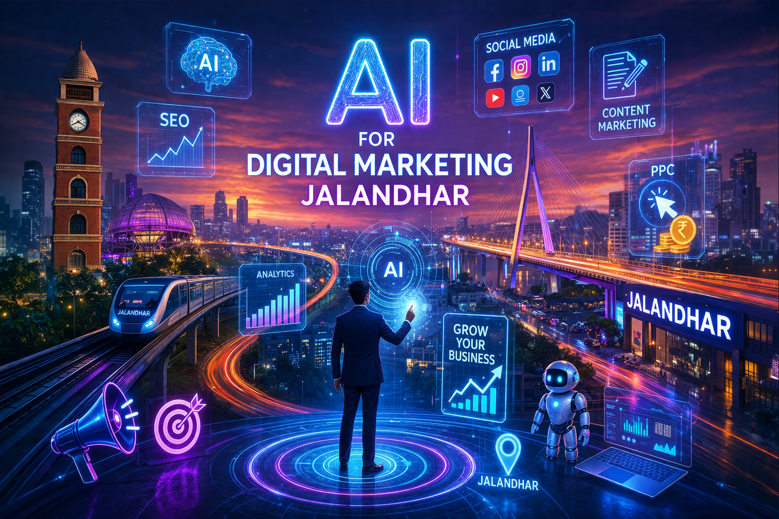 AI for Digital Marketing Course in Jalandhar | Future-Ready Coaching at TechCadd